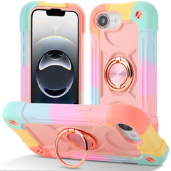 Funda para teléfono híbrida de silicona y po...