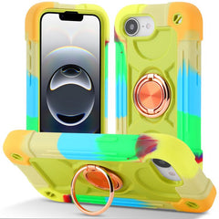 Funda para teléfono híbrida de silicona y po...