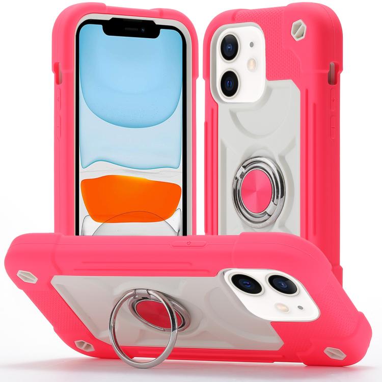 Funda para teléfono híbrida de silicona y po...