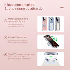 Funda magnética para teléfono de media cober...