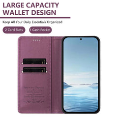 Funda para teléfono de piel vegana magnética...