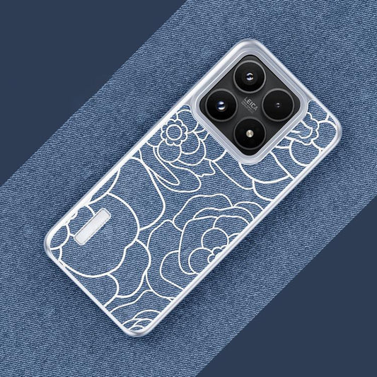 Funda para teléfono con estampado de camelia...