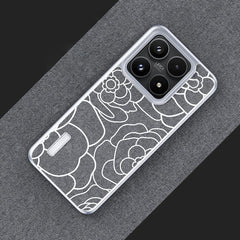 Funda para teléfono con estampado de camelia...