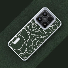 Funda para teléfono con estampado de camelia...