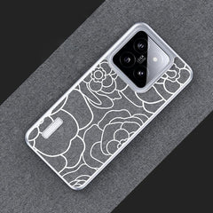 Funda para teléfono con estampado de camelia...