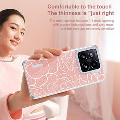 Funda para teléfono con estampado de camelia...