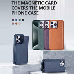 Funda para teléfono con tarjetero multifunci...