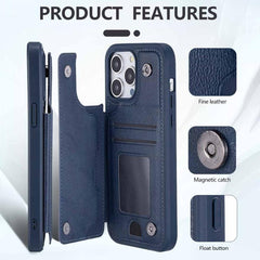 Funda para teléfono con tarjetero multifunci...