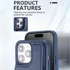 Funda para teléfono con tarjetero multifunci...