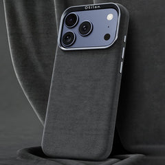 Funda magnética de microfibra y cuero sintét...