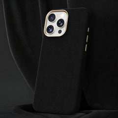 Funda magnética de microfibra y cuero sintét...