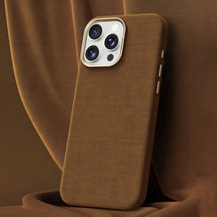 Funda magnética de microfibra y cuero sintét...