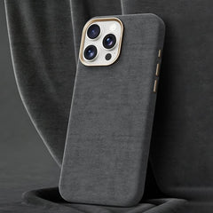 Funda magnética de microfibra y cuero sintét...
