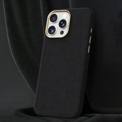 Funda magnética de microfibra y cuero sintét...