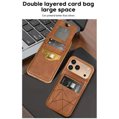 Funda trasera para teléfono con tarjetero ve...