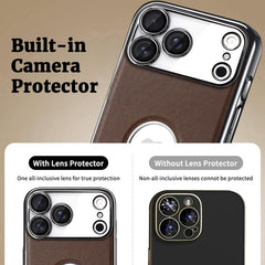 Funda para teléfono Palida de cuero vegano e...