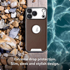 Funda para teléfono Palida de cuero vegano e...