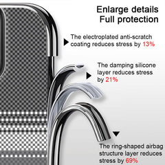 Funda para teléfono Palida con textura de Ke...