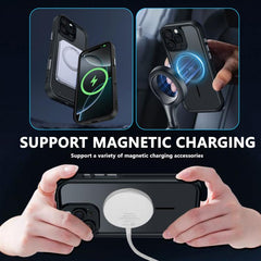 Funda para teléfono híbrida de TPU y PC con ...