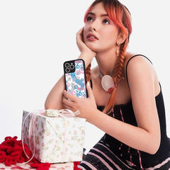 Funda para teléfono con estampado floral de ...