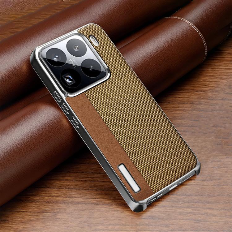 Funda para teléfono de cuero vegano con marc...