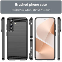 WANLONFENG Brushed Texture Shockproof TPU Ph...
