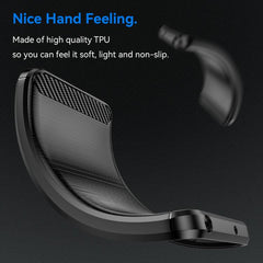 WANLONFENG Brushed Texture Shockproof TPU Ph...