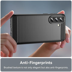 WANLONFENG Brushed Texture Shockproof TPU Ph...