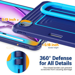 Funda híbrida de silicona con diseño ondulad...