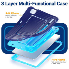 Funda híbrida de silicona con diseño ondulad...