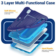 Funda híbrida de silicona con diseño ondulad...