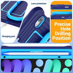 Funda híbrida de silicona con diseño ondulad...