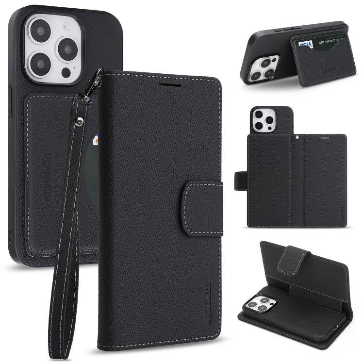Funda tipo cartera magnética de piel vegana ...