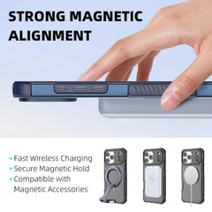 Funda para teléfono MagSafe de TPU + PC con ...