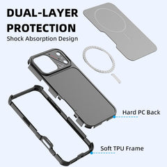 Funda para teléfono MagSafe de TPU + PC con ...