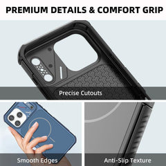 Funda para teléfono MagSafe de TPU + PC con ...