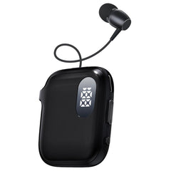Auriculares Bluetooth con pantalla digital LED tipo solapa