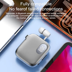Auriculares Bluetooth con pantalla digital LED tipo solapa
