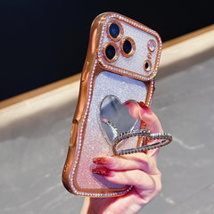 Funda para teléfono de TPU con purpurina y d...