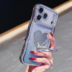 Funda para teléfono de TPU con purpurina y d...