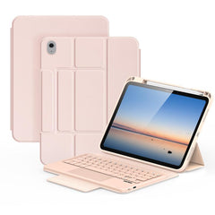 Funda para tablet de cuero vegano con teclad...