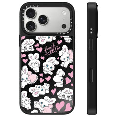 Funda para teléfono con espejo y botón de co...