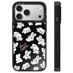 Funda para teléfono con espejo y botón de co...