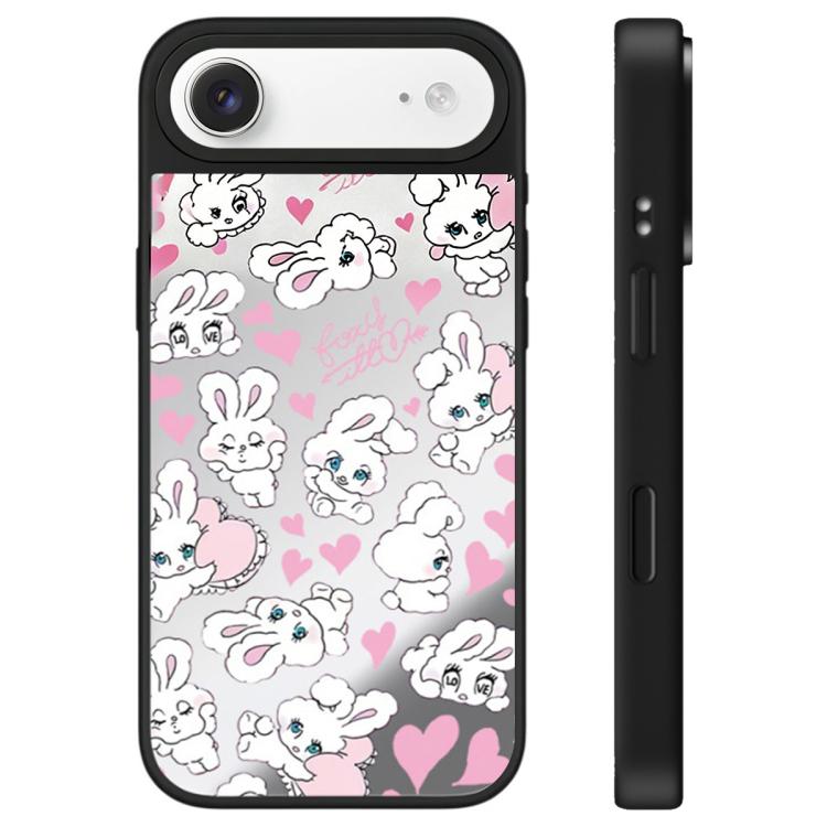 Funda para teléfono con espejo y botón de co...