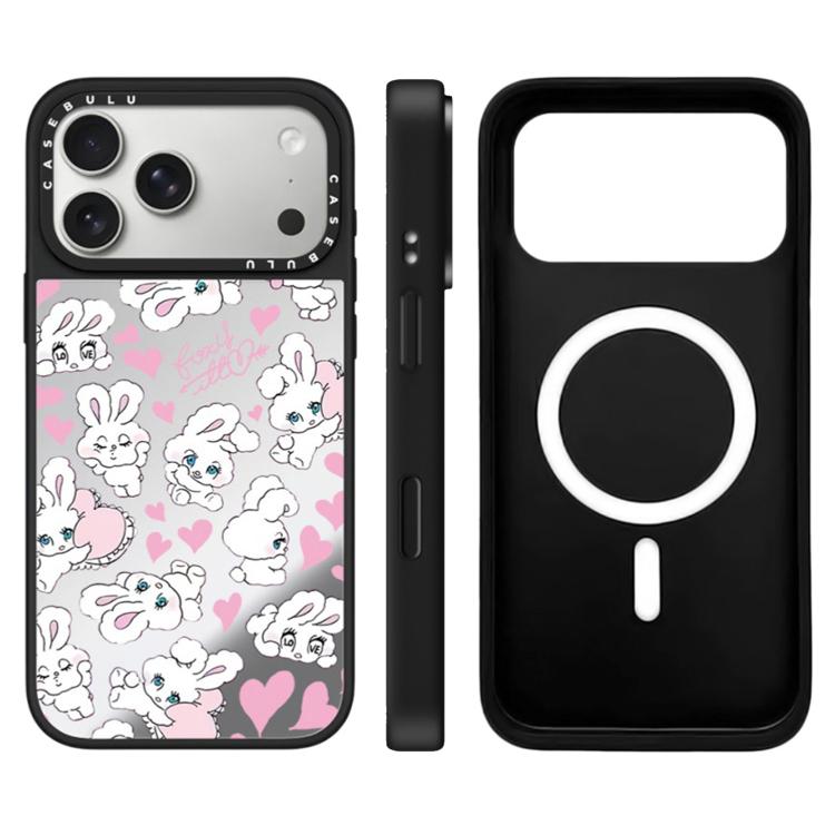 Funda magnética para teléfono con espejo y b...