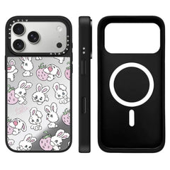 Funda magnética para teléfono con espejo y b...