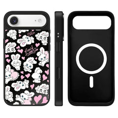 Funda magnética para teléfono con espejo y b...