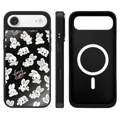 Funda magnética para teléfono con espejo y b...