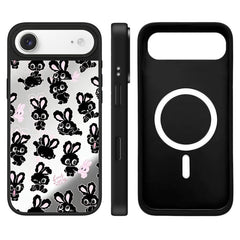 Funda magnética para teléfono con espejo y b...