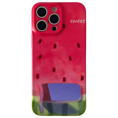 Funda para teléfono con soporte y estampado ...